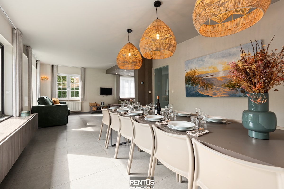 3-beaufort - For 12 guests with garden, petanque and playground